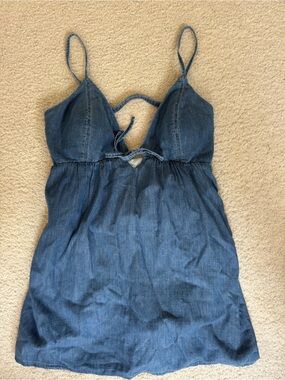 Abercrombie & Fitch bra free denim dress